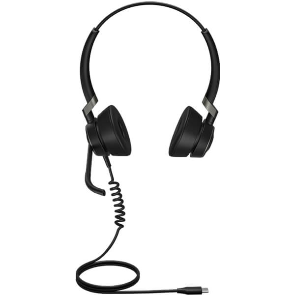 Jabra Engage 50 II Link - USB-A/USB-C - Micro-casque filaire mono certifié pour les plates